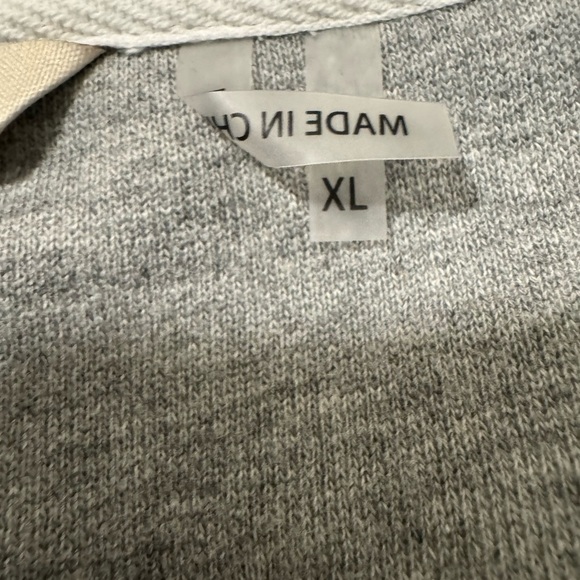 Soft Surroundings My Weekender Hoodie Pullover XL. Gray - Picture 10 of 12